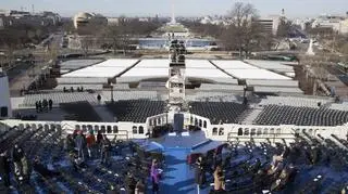 Ostatnie przygotowania do inauguracji Trumpa. Był tam korespondent "Faktów" TVN