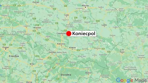Nad Koniecpolem w województwie śląskim przeszła nawałnica