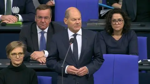 Scholz o przekazaniu Leopardów: to jest i była słuszna decyzja, że nie działaliśmy pod presją
