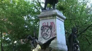 Cokół pomnika Kościuszki w Waszyngtonie