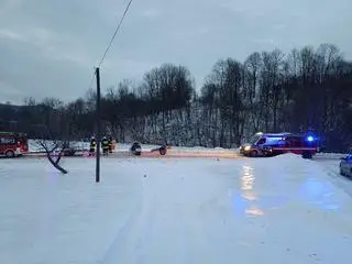 Myśliwy postrzelił człowieka w Zawadce Rymanowskiej