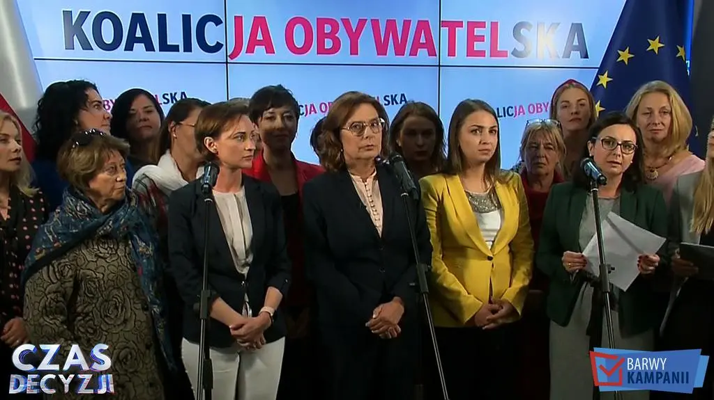 Kidawa-Błońska na konferencji prasowej o żłobkach