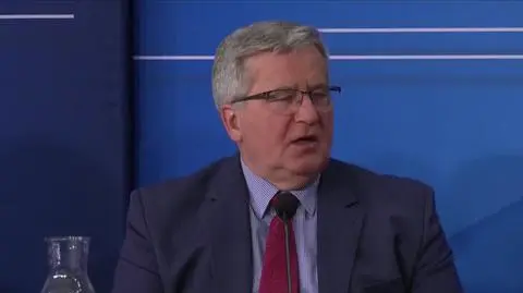 Komorowski na spotkaniu z Tuskiem