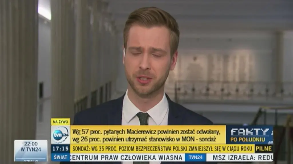 Politycy o sondażu w sprawie Macierewicza
