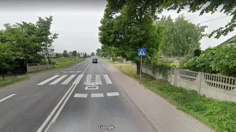 Blokada DK 72 w Brzezinach
