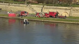 Ciało wyłowione z Wisły w Krakowie