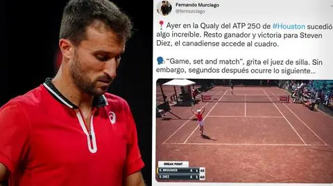 Sędzia zamienił występ tenisisty w piekło. "To było barbarzyństwo"