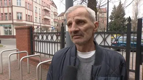 Pan Stanisław, ojciec górnika poszkodowanego w kopalni Pniówek
