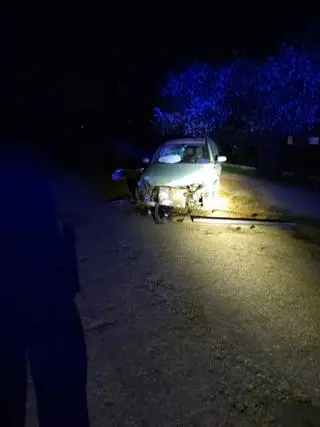 Pijany kierowca pozbawił mieszkańców prądu i uciekł6
