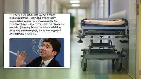 Włoski minister zdrowia objęty śledztwem za "ukrywanie zgonów" na COVID-19? To manipulacja