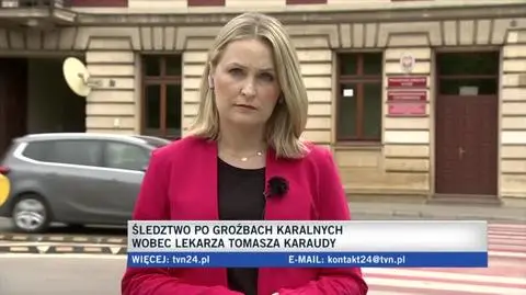 Lekarz dostał policyjną ochronę