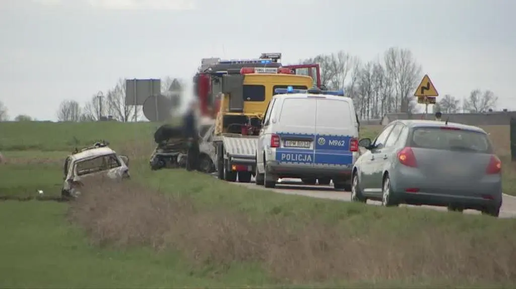 policja wypadek