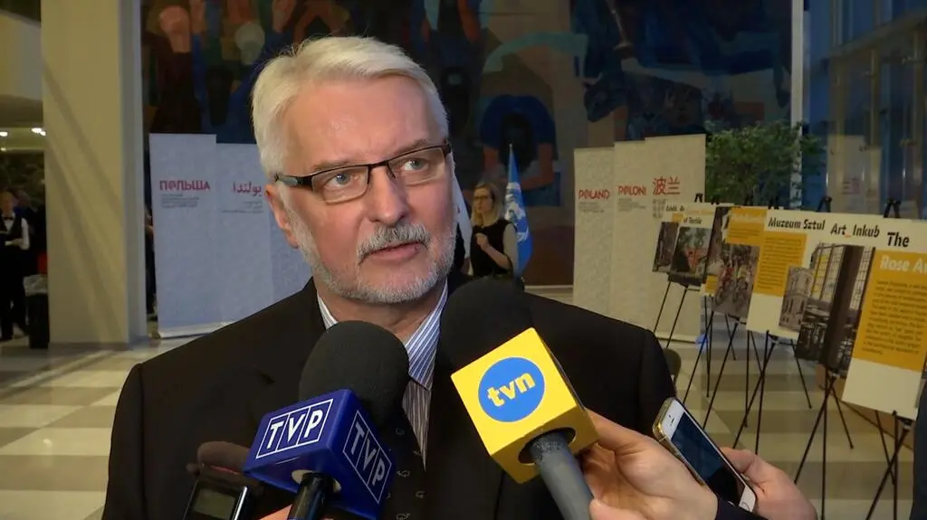 O brak attache wojskowego w Waszyngtonie korespondent Faktów TVN Marcin Wrona pytał Witolda Waszczykowskiego