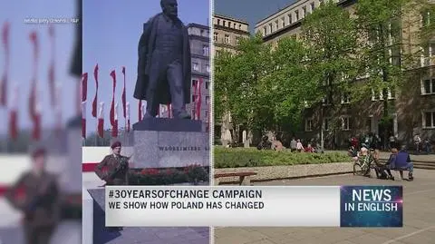 #30yearsofchange campaign - see how Poland has changed