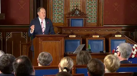 Brzezinski o wspólnej przyszłości USA i Polski oraz "humanitarnym supermocarstwie"