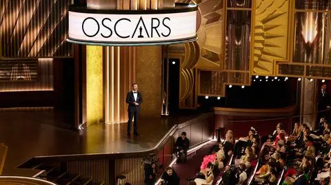 Jimmy Kimmel podczas gali Oscary 2023