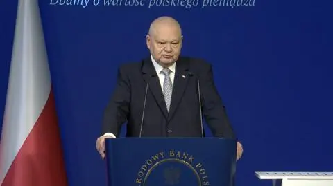 Glapiński: nie zakończyliśmy cyklu podwyżek stóp, jesteśmy gotowi na każdą sytuację. Oglądaj na żywo 