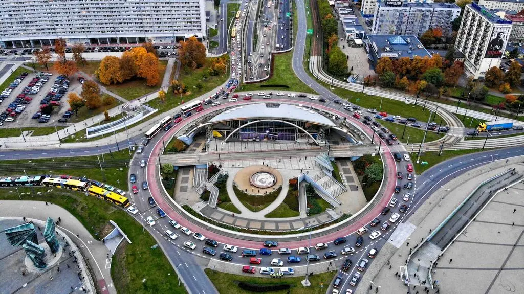 Blokada w Katowicach