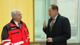 Ambasador USA Mark Brzezinski odwiedził budowę Centrum Onkologii i Psychiatrii w Centrum Zdrowia Dziecka