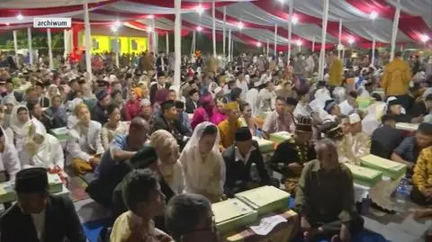 Masowe śluby w Indonezji