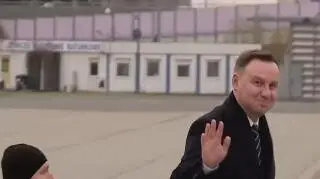 Prezydent Duda wyleciał do Charkowa w środę rano