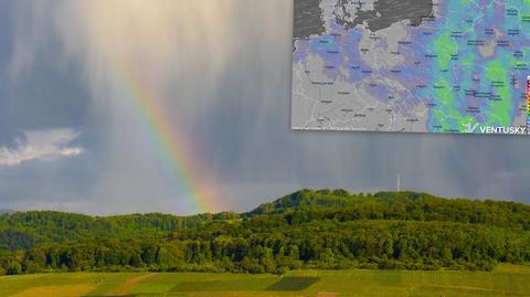 Pogoda na 5 dni: przelotne opady deszczu nas nie opuszczą