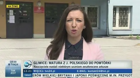 Matura z polskiego od nowa dla 9 uczniów