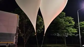 Balony ze śmieciami przekroczyły granicę Korei Południowej