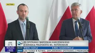 Mucha: w referendum nie będzie więcej niż 10 pytań