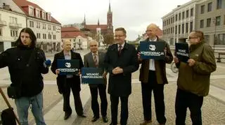 Przedstawiciele Konfederacji odwiedzili Białystok. Relacja reporterki