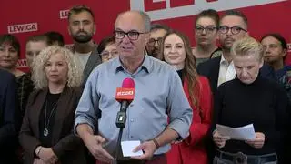 Konferencja prasowa Nowej Lewicy 