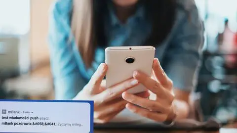 Bank przeprasza za dziwne powiadomienia. "Nie reagujcie na nie"