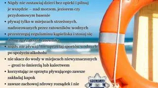 Zasady bezpieczeństwa nad wodą