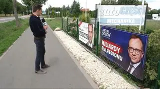 Na Lubelszczyźnie plakaty z politykami PiS już wiszą
