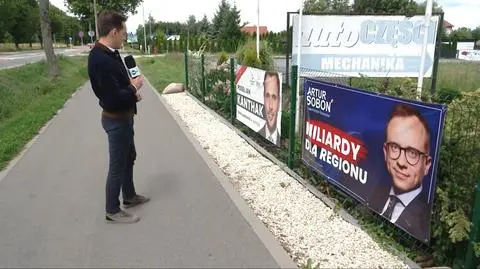 Na Lubelszczyźnie plakaty z politykami PiS już wiszą