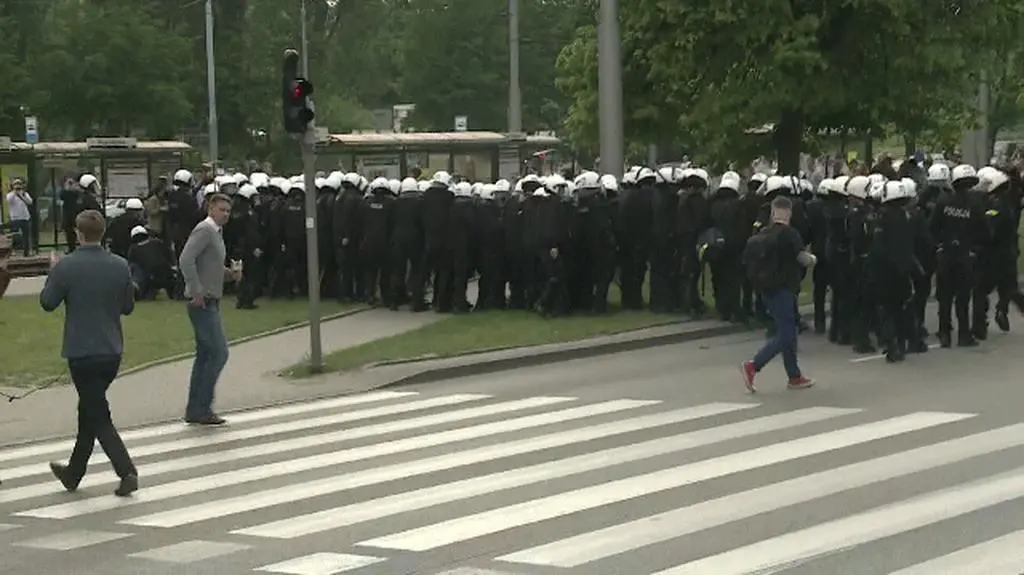 Zatrzymania podczas manifestacji w Gdańsku 