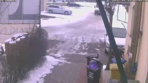 Cofanie zakończone kolizją