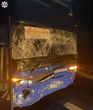 Żaden z pasażerów autokaru nie został ranny