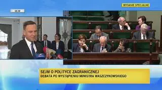 Andrzej Duda po występie Waszczykowskiego