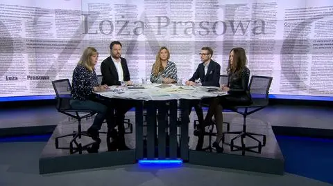 Oglądaj na żywo najnowsze wydanie "Loży prasowej"
