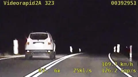 Uciekał przed policją. Pijany, po amfetaminie i z dożywotnim zakazem prowadzenia pojazdów