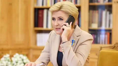 Перша леді Агата Корнхаузер-Дуда хоче створити дружинну коаліцію для жертв війни