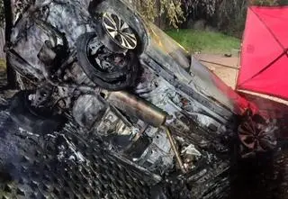 Koszmarny wypadek pod Krakowem. Trzy osoby spłonęły. Ponad 100 km/h na wąskiej drodze