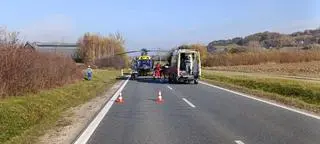 Wypadek na obwodnicy Wojnicza