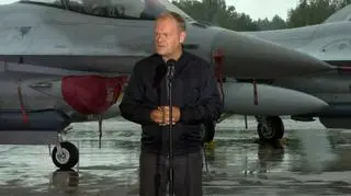 Premier w Bazie Lotnictwa Taktycznego w Łasku 