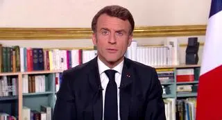 Macron w noworocznym orędziu do Ukrainy: liczcie na Francję i liczcie na Europę