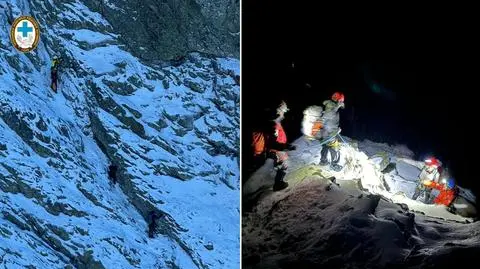 Seria wypadków w Tatrach. "Nie poradzili sobie ze śniegiem i lodem"