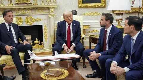 Donald Trump i Mark Rutte 