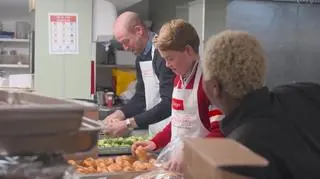 William i George w ośrodku Passage w Londynie