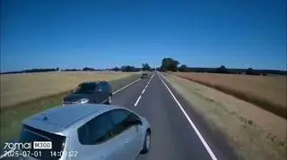 Mogło dojść do czołowego zderzenia 